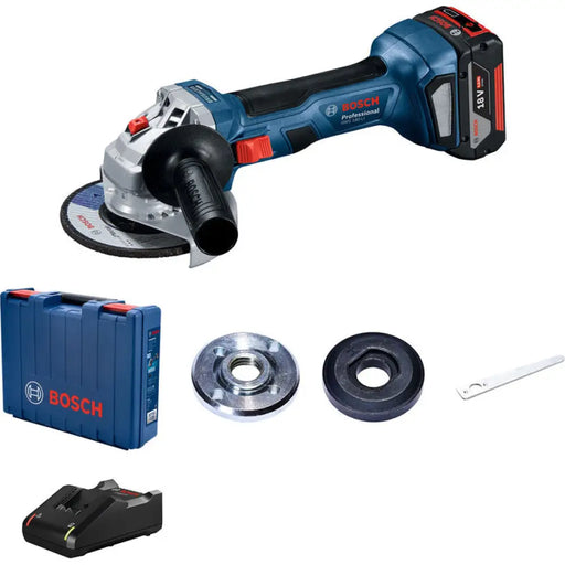 АКУМУЛАТОРЕН БЕЗЧЕТКОВ ЪГЛОШЛАЙФ BOSCH PROFESSIONAL GWS 180