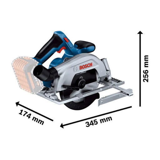 АКУМУЛАТОРЕН БЕЗЧЕТКОВ ЦИРКУЛЯР BOSCH PROFESSIONAL GKS