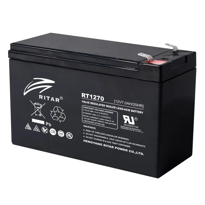 АКУМУЛАТОР 12V / 7AH RITAR AGM