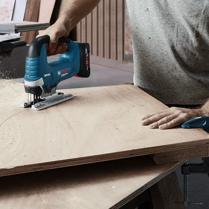 Акумулаторен прободен трион Bosch blue GST 185 Solo