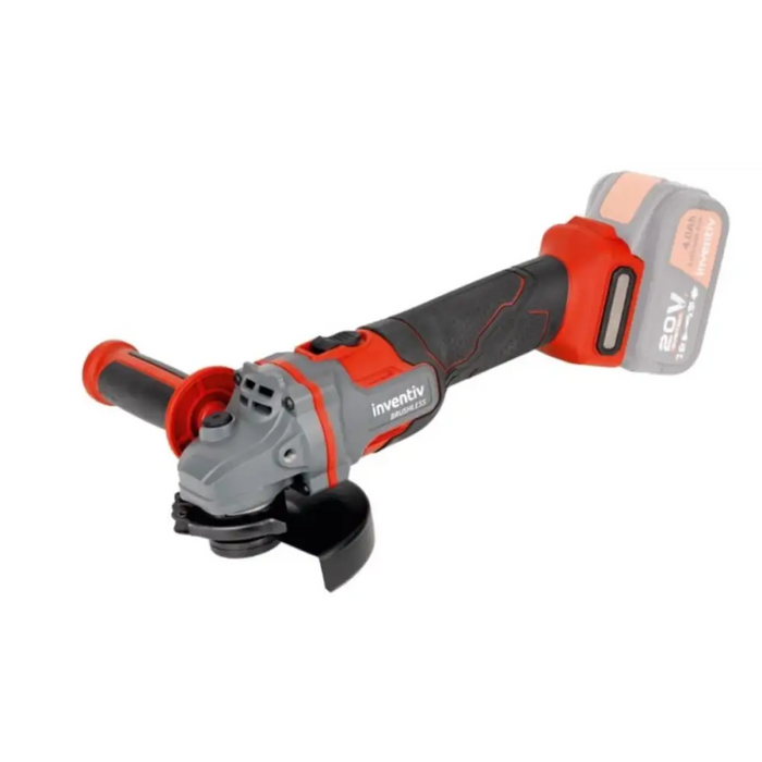 АКУМУЛАТОРЕН ЪГЛОШЛАЙФ 20V INVENTIV 125