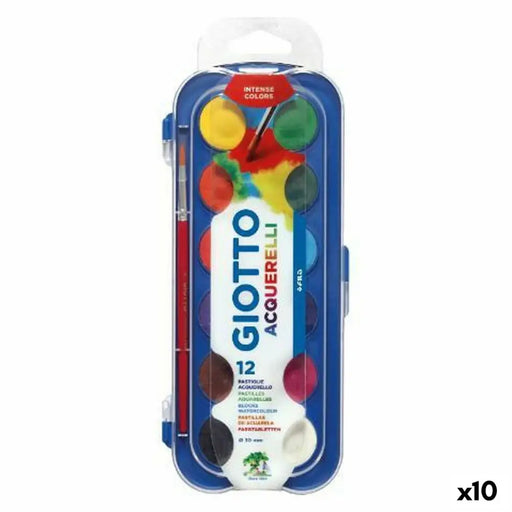 акварели Giotto Многоцветен (10 броя)
