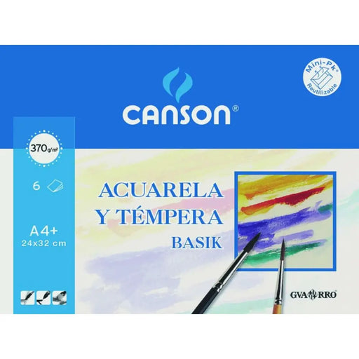 Акварелна хартия Canson Basik 6 листа (20 броя)