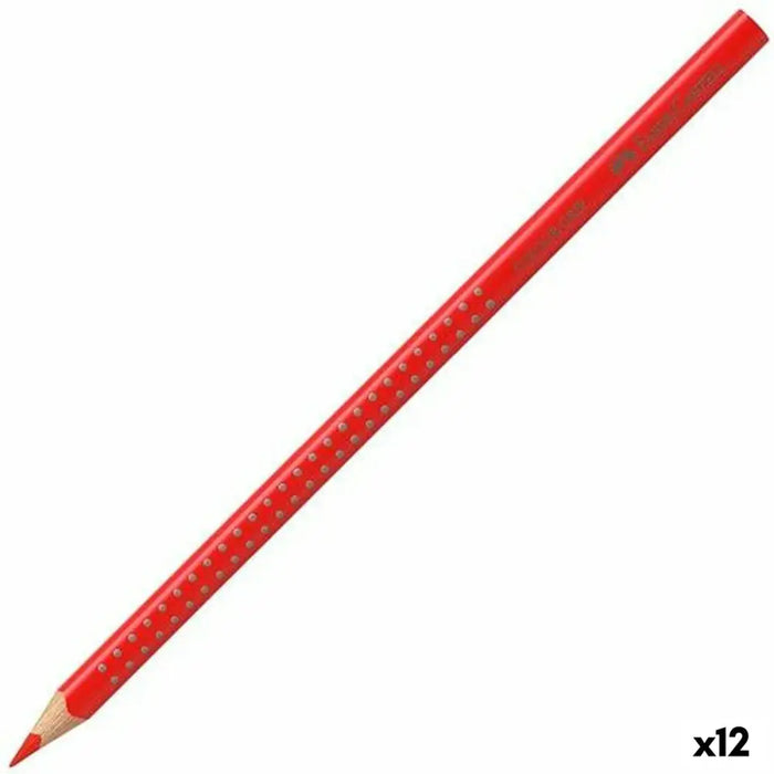 Акварелни Цветни Моливи Faber-Castell Интензивно Алено