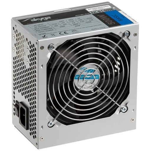 Akyga AK-B1-500E захранване 500 W 20 + 4 pin ATX ATX Сив