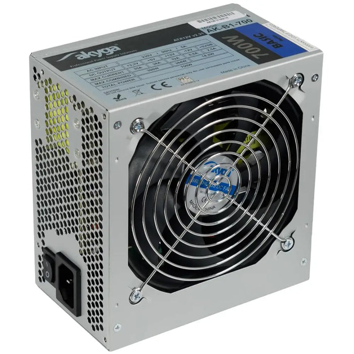 Akyga AK-B1-700 захранване 700 W 20 + 4 pin ATX ATX Сив