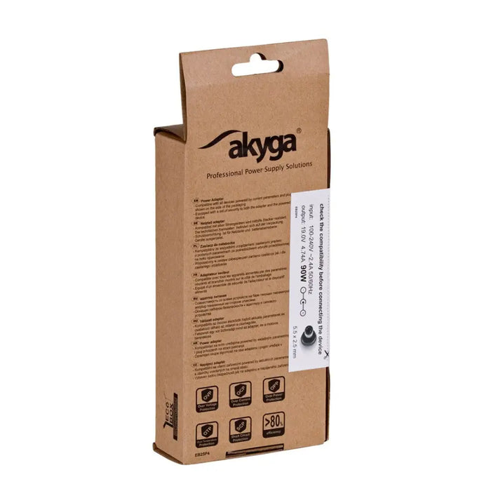 Akyga AK-ND-10 захранващ адаптер/инвертор Вътрешен 90 W