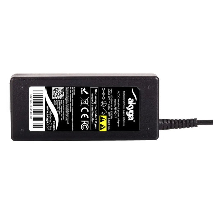 Akyga AK-ND-17 захранващ адаптер/инвертор Вътрешен 65 W