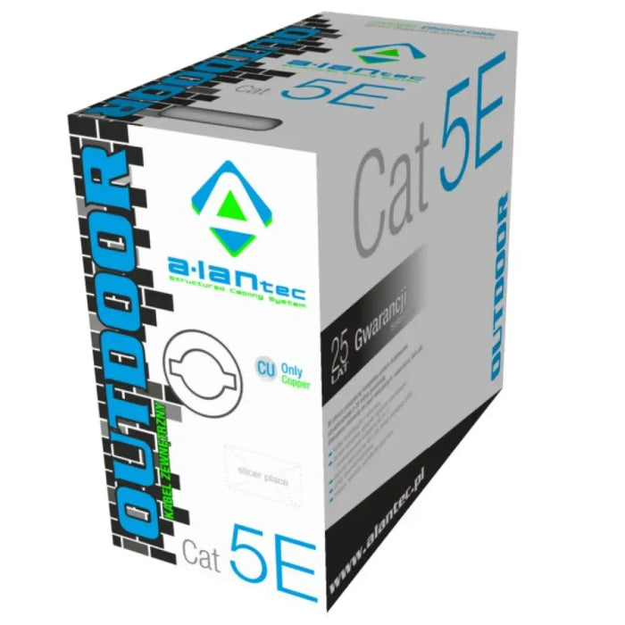 A-LAN KIU5OUTZ305 мрежов кабел Сив 305 m Cat5e U/UTP (UTP)
