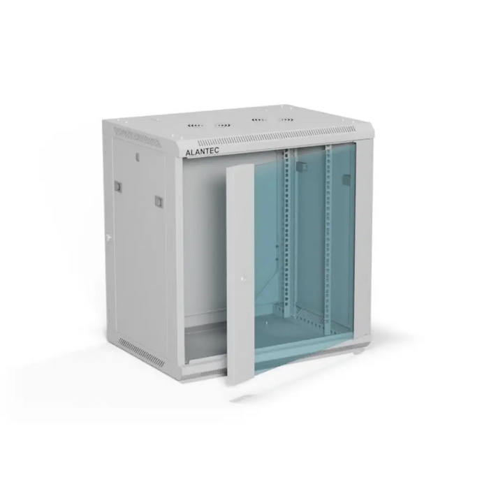 ALANTEC 19’’ 12U 600x450 стенен шкаф сив