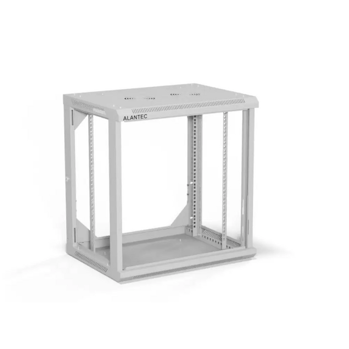 ALANTEC 19’’ 12U 600x450 стенен шкаф сив