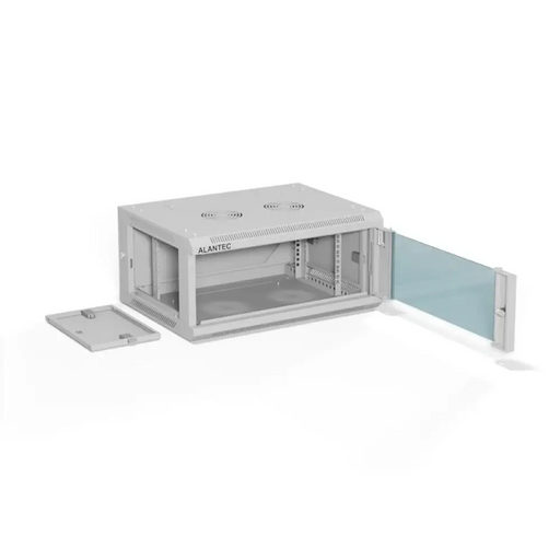 ALANTEC 19’’ 4U 600x450 стенен шкаф сив
