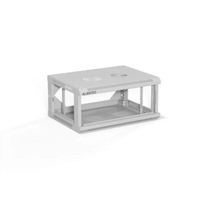 ALANTEC 19’’ 4U 600x450 стенен шкаф сив