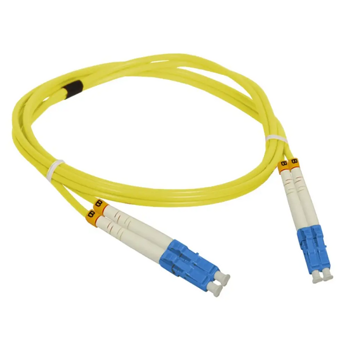 Alantec FOC-LCLC-9SMD-2 InfiniBand/оптичен кабел 2 m LC Жълт