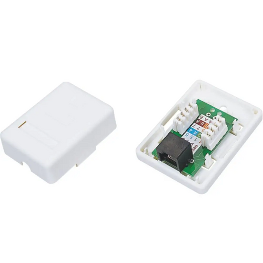 Alantec GN001 жичен конектор RJ45 Бял