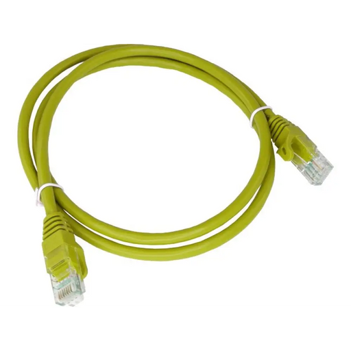 Alantec KKU5CZA1 мрежов кабел Жълт 0,25 m Cat5e U/UTP (UTP)