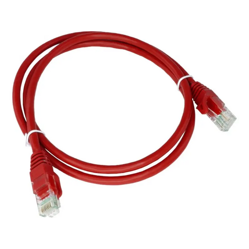 Alantec KKU5CZA1 мрежов кабел Червен 0,25 m Cat5e U/UTP