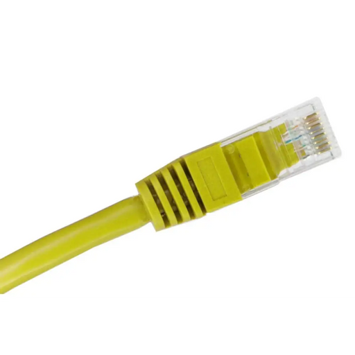 Alantec KKU5CZA1 мрежов кабел Жълт 0,25 m Cat5e U/UTP (UTP)