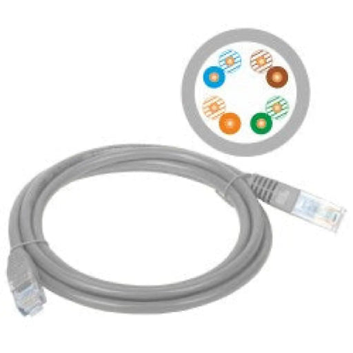 Alantec KKU5SZA3 мрежов кабел Сив 3 m Cat5e U/UTP (UTP)