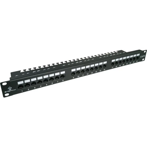 Alantec PK001 UTP cat.6 пач панел 24 LSA порта с 1U 19’’