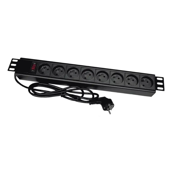 Alantec PZ081U3M power extension 3 m 8 AC outlet(s) Indoor