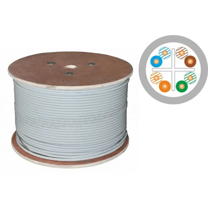 ALANTEC U/UTP cat.6 B2ca LSOH кабел 4x2x23AWG 500m