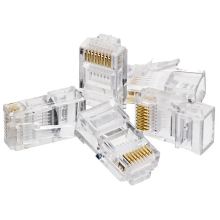 Alantec WT106 жичен конектор RJ45 Прозрачен
