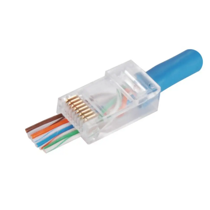 Alantec WT117 жичен конектор RJ-45 Прозрачен