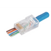 Alantec WT117 жичен конектор RJ-45 Прозрачен