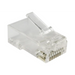 Alantec WT117 жичен конектор RJ-45 Прозрачен
