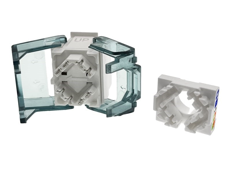 Alantec MB007-1 RJ45 UTP cat.6A keystone модул без инструменти ALANTEC Plus - Подобрена преносна способност