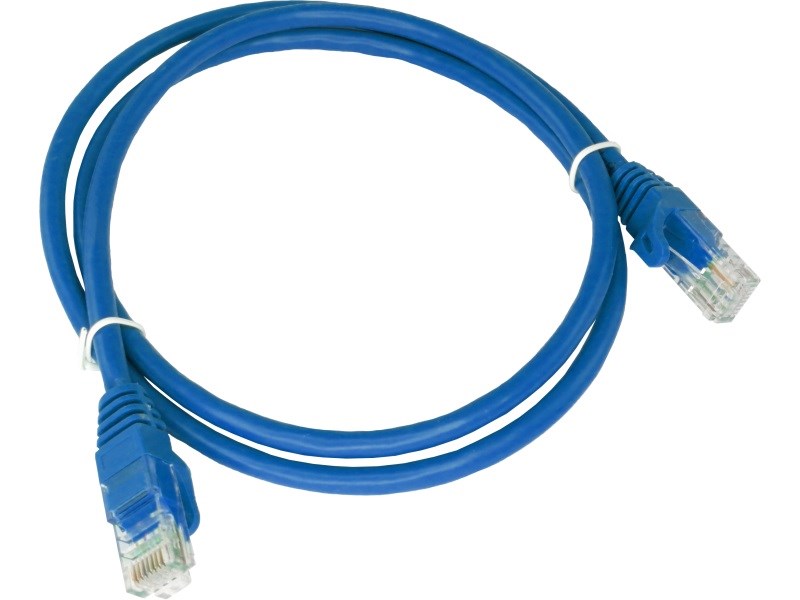 Мрежов кабел Alantec KKU5CZA1 Син 0.25 м Cat5e U/UTP (UTP)