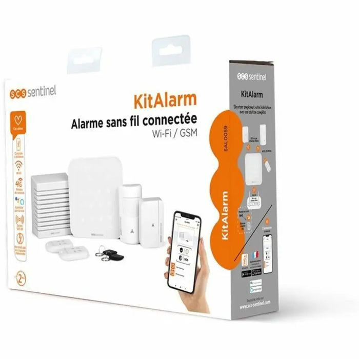 Алармена система SCS SENTINEL KitAlarm Wi-Fi 4G 8 Части