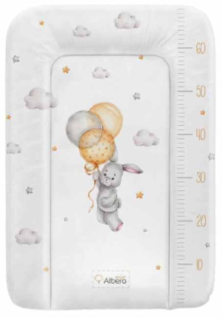 Мека подложка за повиване Albero Mio - 70 х 47 cm, Bunny
