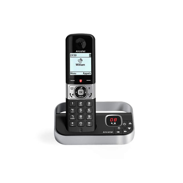 Безжичен телефон Alcatel F890 Черен