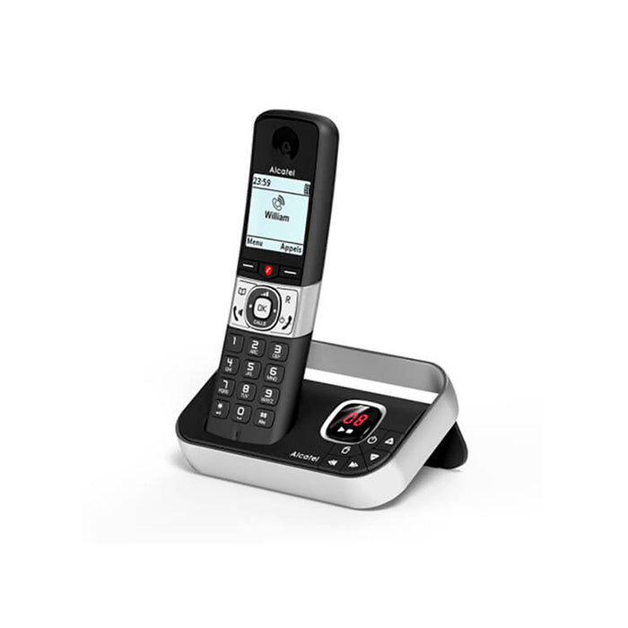 Безжичен телефон Alcatel F890 Черен