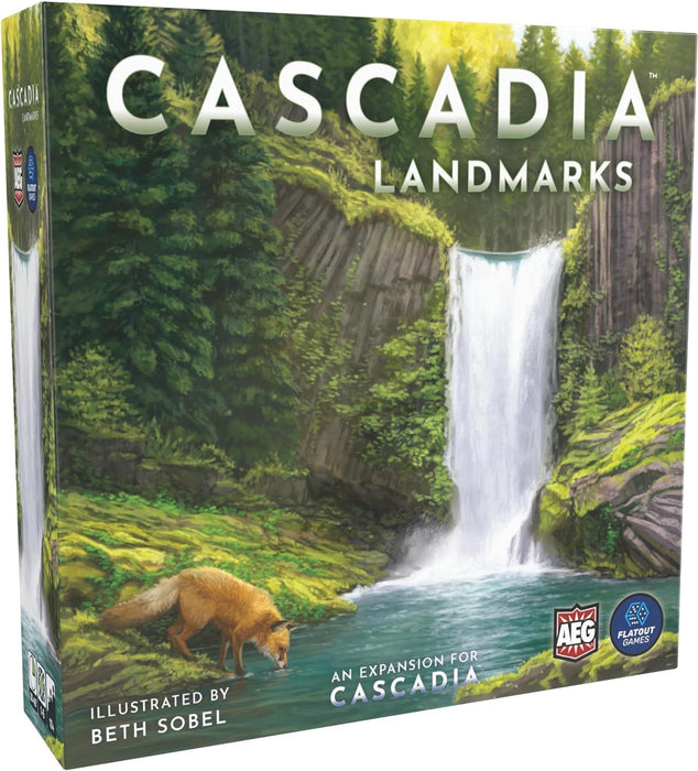Разширение за настолна игра Cascadia: Landmarks