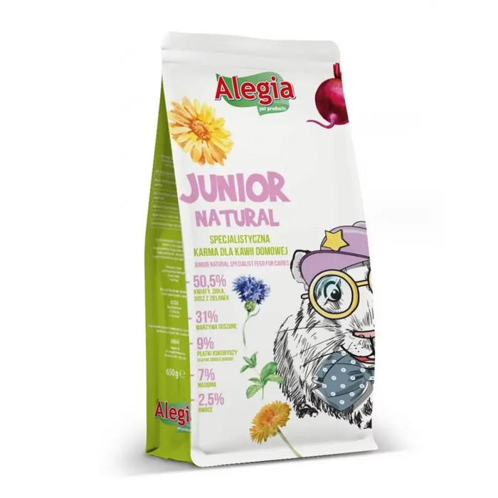 ALEGIA Junior Natural - храна за домашни кариеси - 650гр