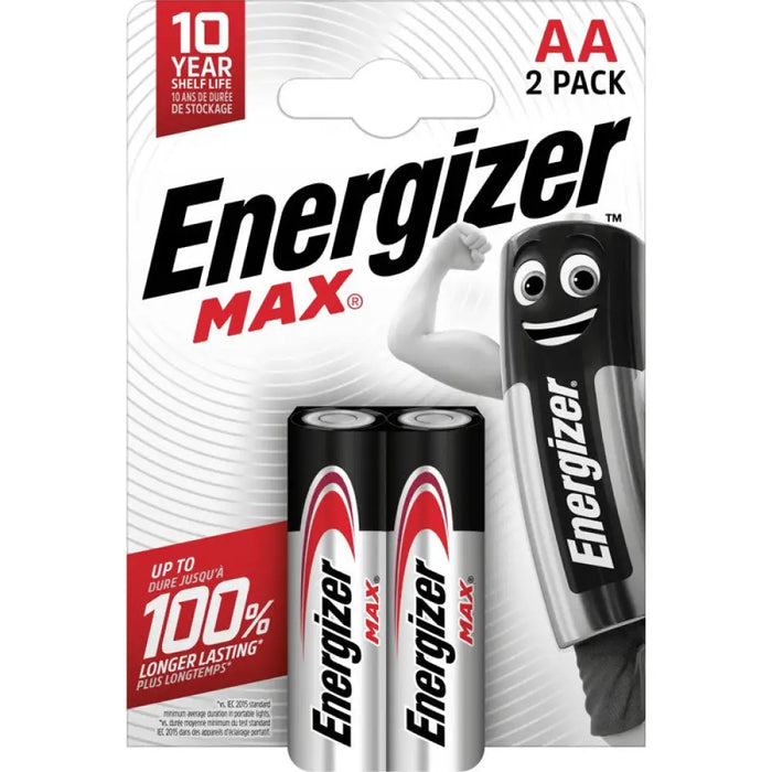 АЛКАЛНА БАТЕРИЯ ENR MAX ALK AA CHP2 ENERGIZER PANASONIC