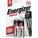 АЛКАЛНА БАТЕРИЯ ENR MAX ALK AA CHP2 ENERGIZER PANASONIC
