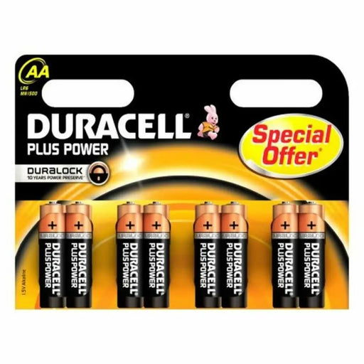 Алкални батерии DURACELL LR06 LR6 AA 1.5V (8 pcs) AA