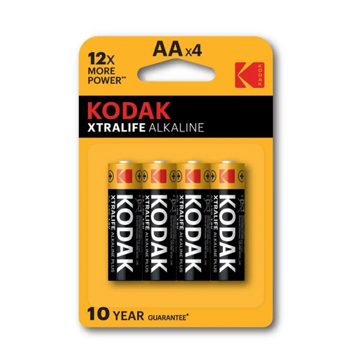 Алкална AA батерия Kodak XTRALIFE (4 пакета)