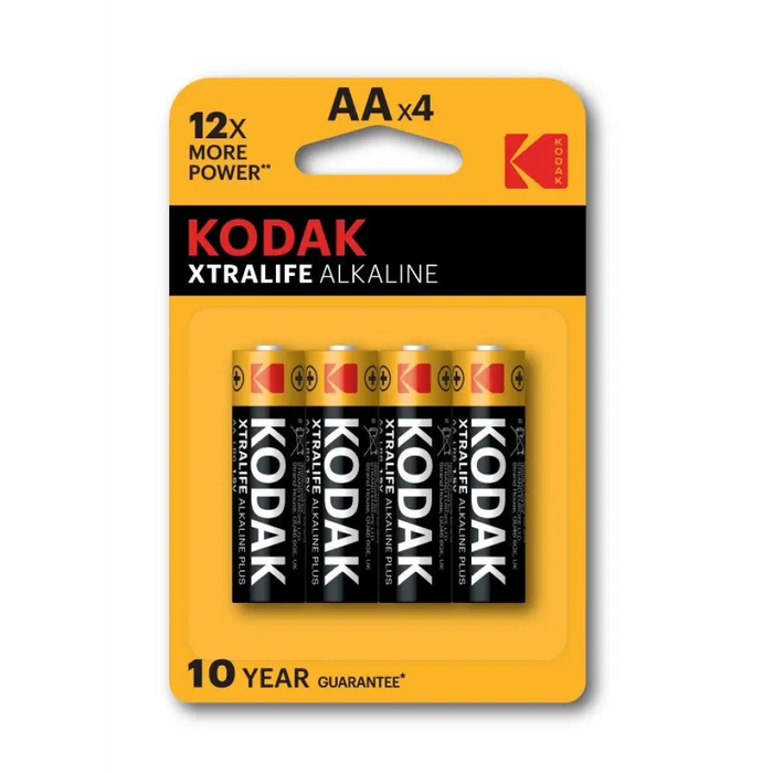 Алкална AA батерия Kodak XTRALIFE (4 пакета)