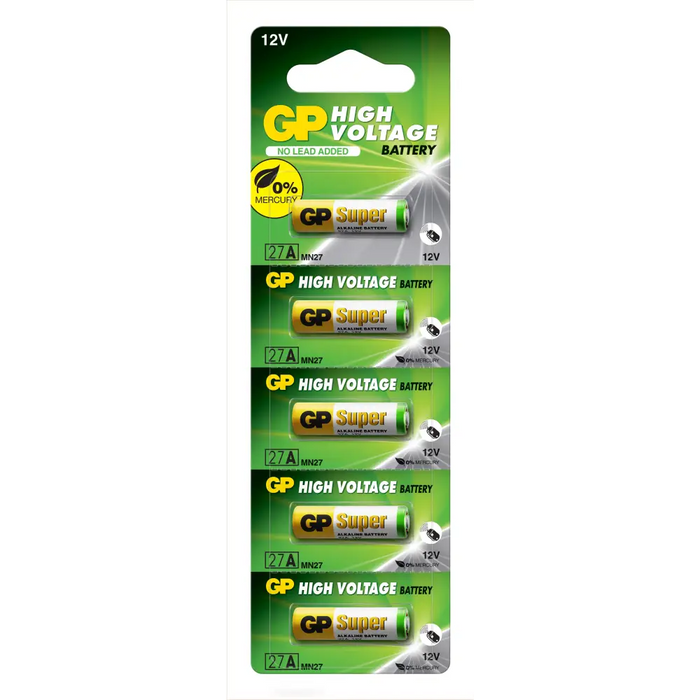 Алкална батерия GP 12 V /5бр./pack цена за 1 бр./ за аларми