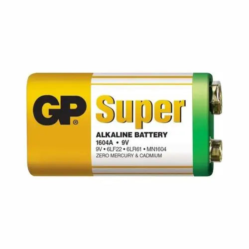 Алкална батерия GP Battery (9V) SUPER 6LF22