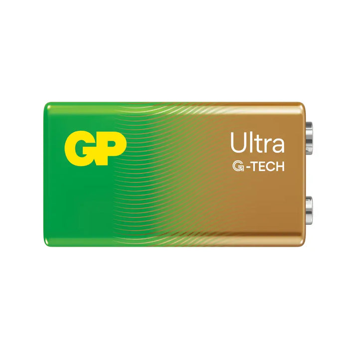 Алкална батерия GP ULTRA 6LF22 /6LR61 9V 1 бр. 1604AU21-SB1