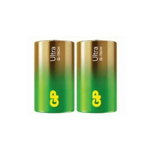 Алкална батерия GP ULTRA LR20 /2 бр. в опаковка shrink/