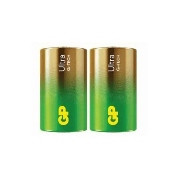 Алкална батерия GP ULTRA LR20 /2 бр. в опаковка shrink/