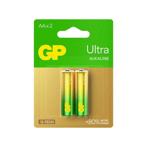 Алкална батерия GP ULTRA LR6 AA /2 бр. в опаковка/ 1.5V GP