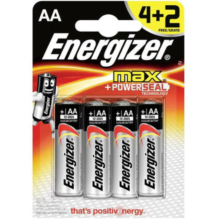 АЛКАЛНА БАТЕРИЯ MAX AA 1.5V 4 ENERGIZER MAX AA